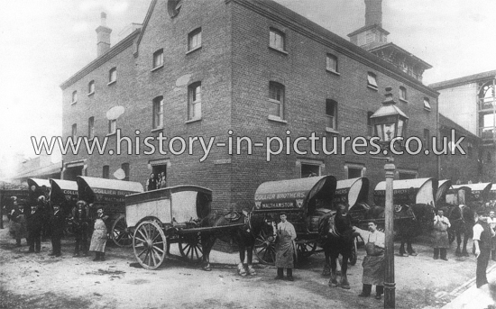 Essex Brewery, St James Street, Walthamstow, London. c.1905